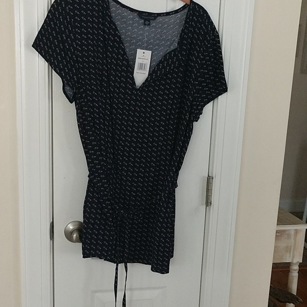 Tommy Hilfiger Top with tie around waist